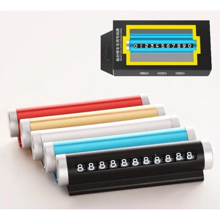 Mey İthalat® Torpido Üstü Silindir Numaratör Lüx 4 Renk