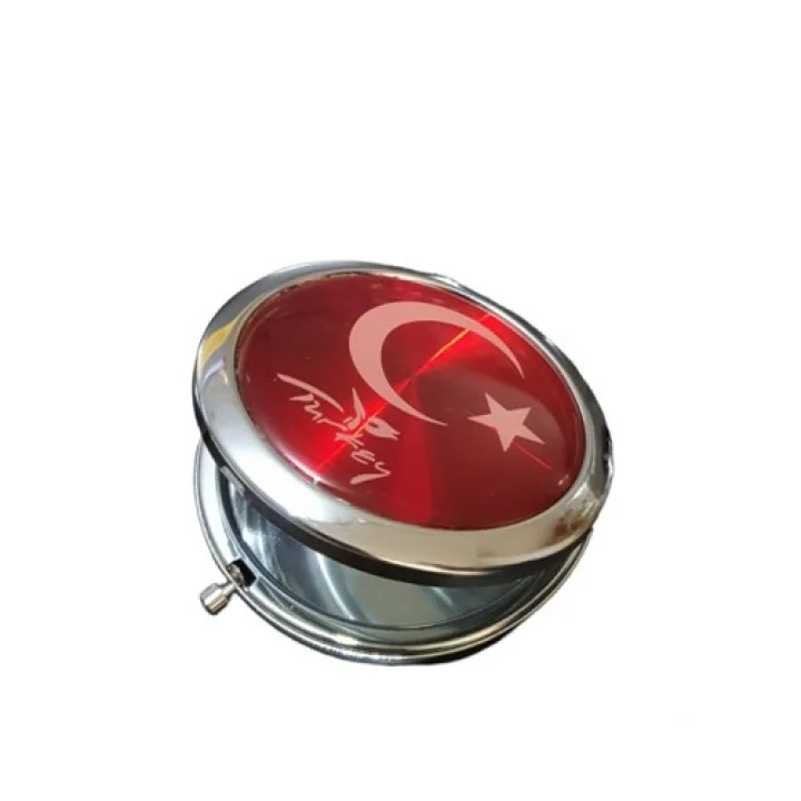 Mey İthalat® Türk Bayraklı El Aynası ST00162