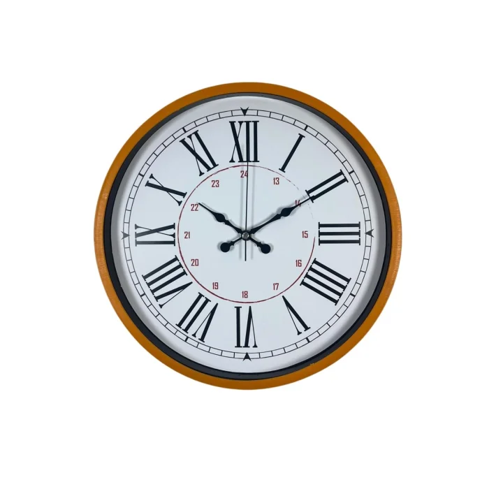 Mey İthalat® Turuncu 36 Cm Standart Duvar Saati