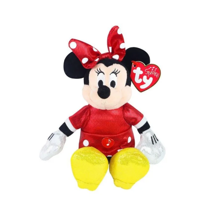 Mey İthalat® TY41071 MINNIE-SPARKLE RED WİTH SOUND REG