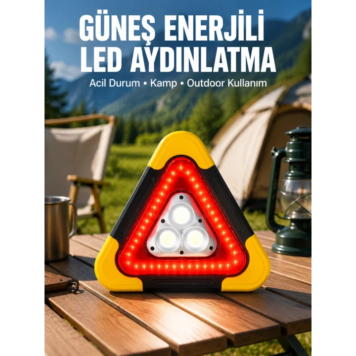 Mey İthalat® USB Şarjlı Çok Modlu Acil Durum Feneri  Yeni Nesil