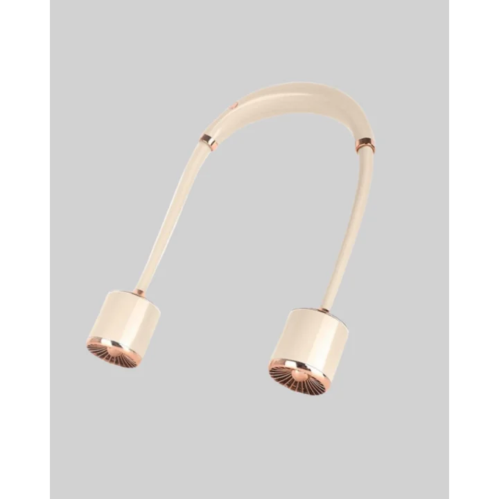 Mey İthalat® USB Şarjlı Katlanabilir Mini Boyun Fanı 1–3 Saat Kullanım