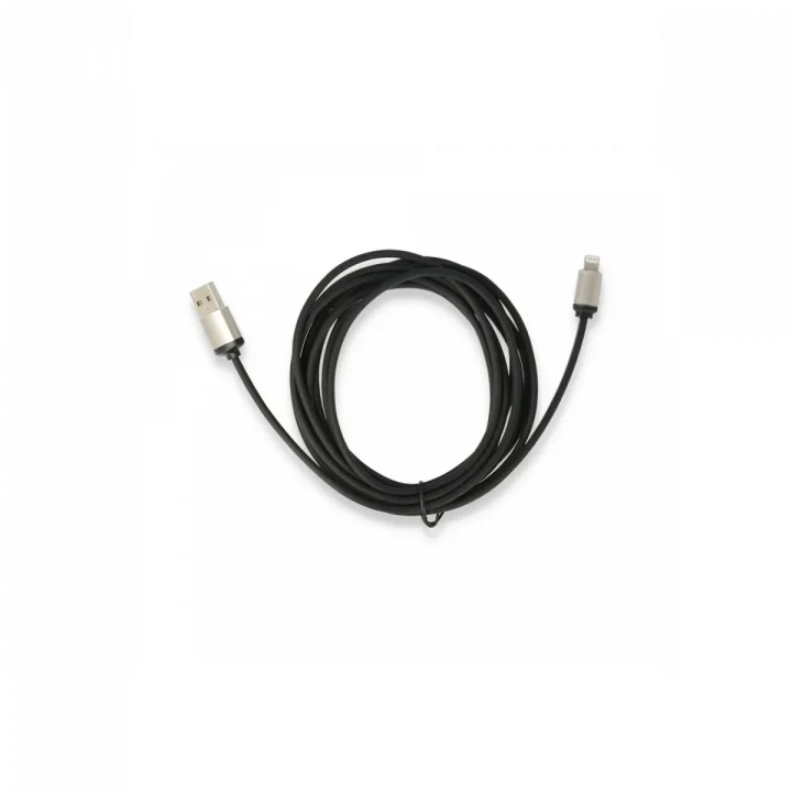 Mey İthalat®  USB to Lightning 3m Kablo - Siyah