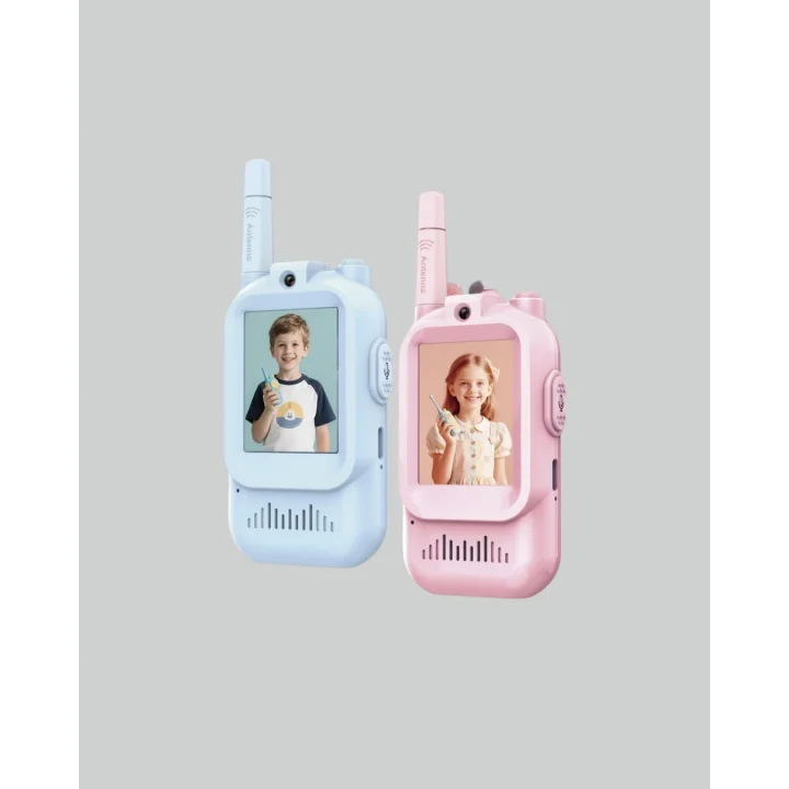 Mey İthalat® Uzun Menzilli Video Walkie Talkie Eğitici ve Eğlenceli Oyuncak