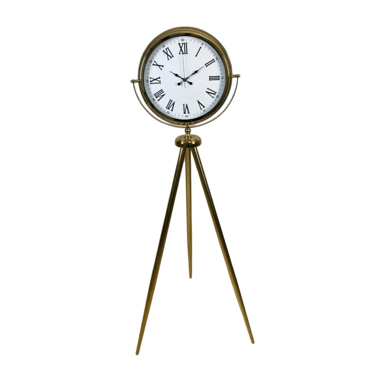 Mey İthalat® Victoria Gold Tripod Ayaklı Saat