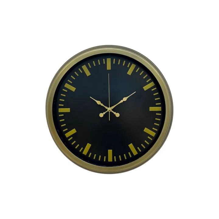 Mey İthalat® Vintage 40 Cm Metal Modern Duvar Saati