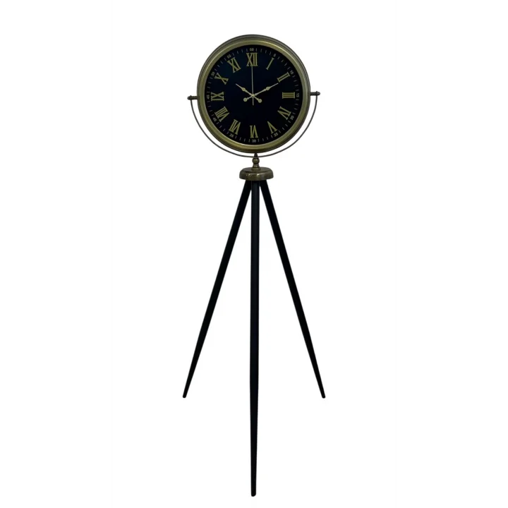 Mey İthalat® Vintage Roma Rakamlı Modern Tripod Ayaklı Saat