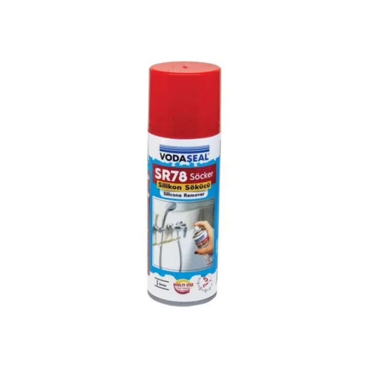 Mey İthalat® Vodaseal SR78 Söcker Silikon Sökücü Sprey 200 ml