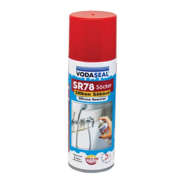 Mey İthalat® Vodaseal SR78 Söcker Silikon Sökücü Sprey 200 ml