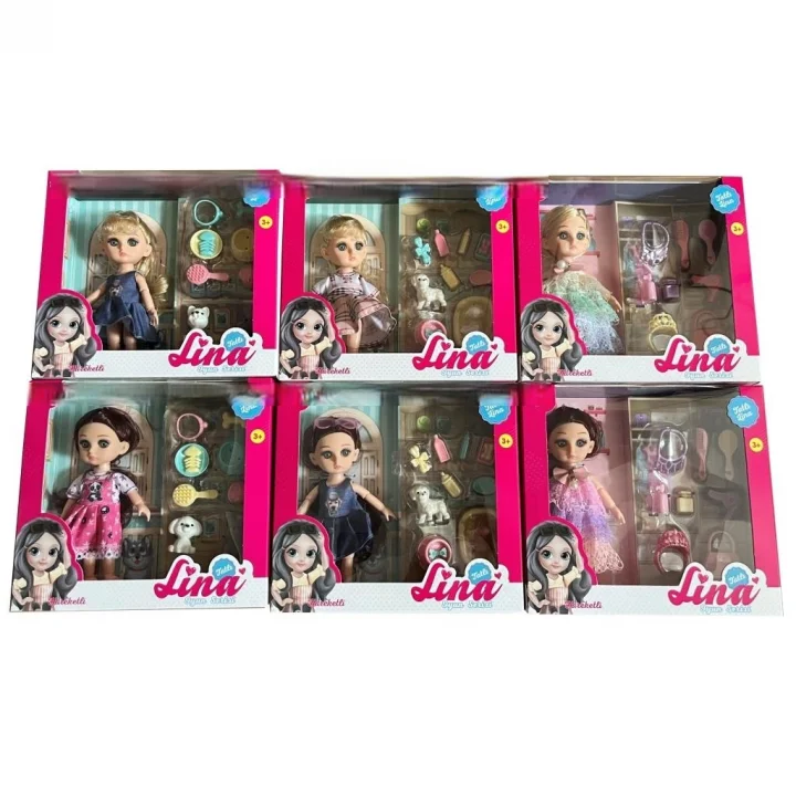 Mey İthalat® VRD10658 KUT AKSESUARLI TATLI LİNA BEBEK