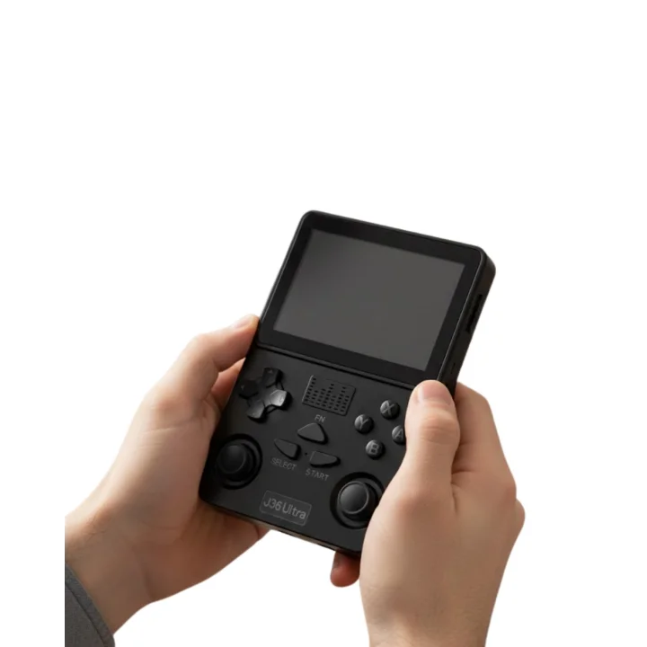 Mey İthalat® Wi-Fi Özellikli Taşınabilir Retro Oyun Konsolu Analog Joystickli