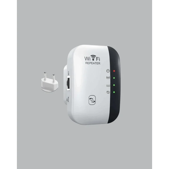 Mey İthalat® Wireless-N 300 Mbps WiFi Booster – Modem Router AP Sinyal Amplifikatör