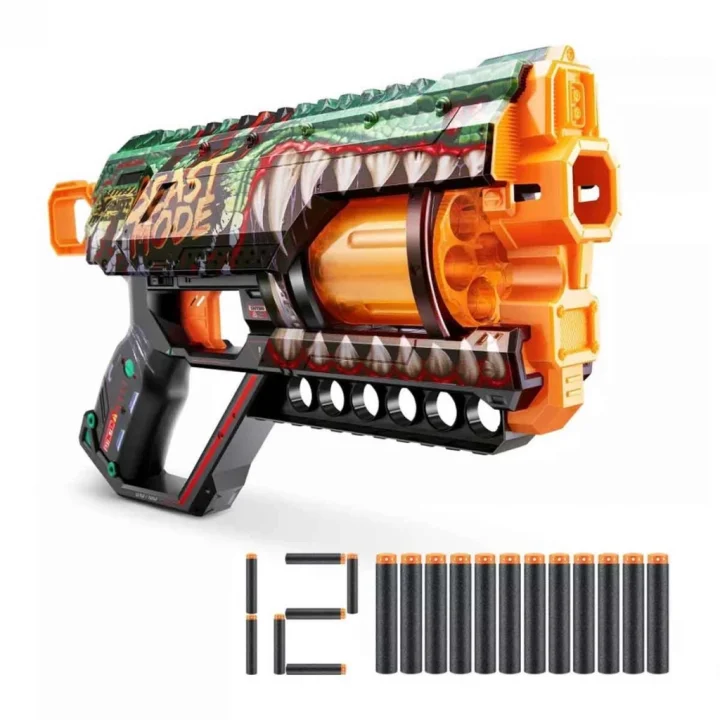 Mey İthalat® X-Shot Skins Griefer Dart Fırlatıcı 12 Dartlı