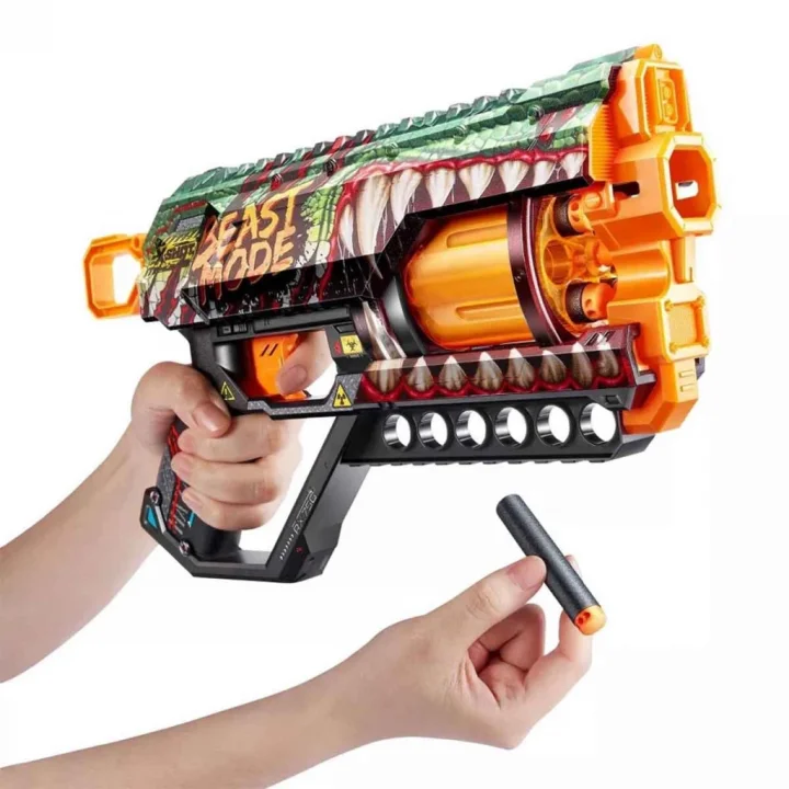 Mey İthalat® X-Shot Skins Griefer Dart Fırlatıcı 12 Dartlı