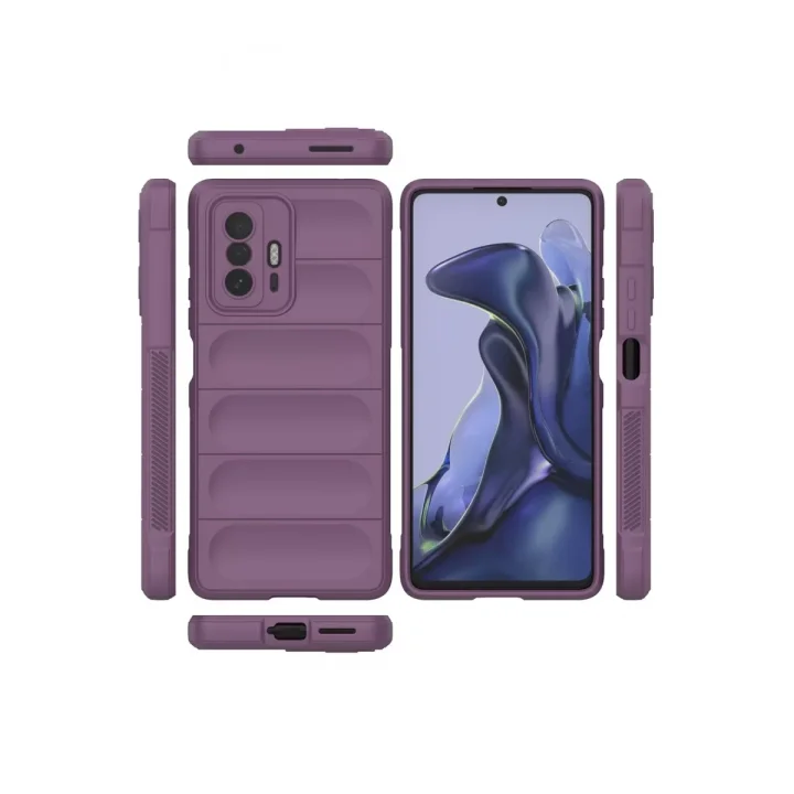 Mey İthalat®   Mi 11T Kılıf Optimum Silikon - Mor