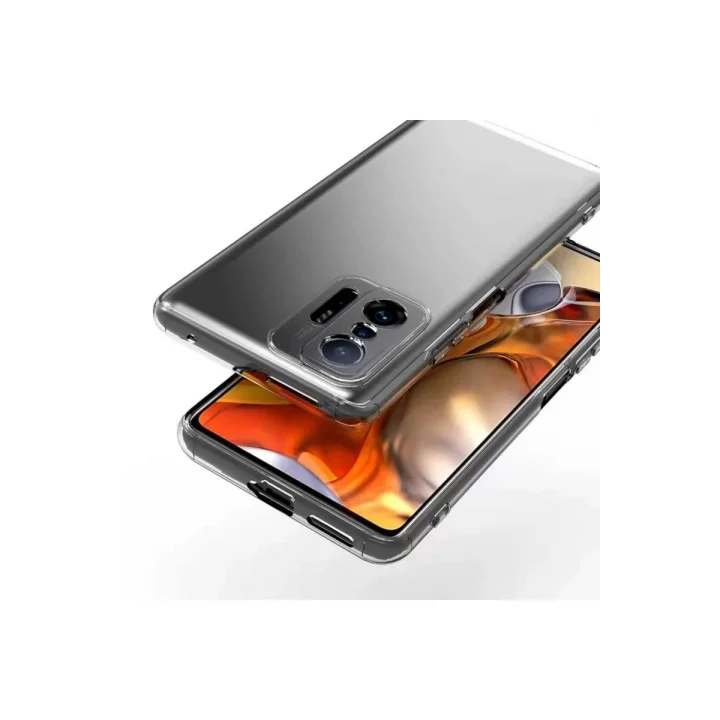 Mey İthalat®   Mi 11T Pro Kılıf Lüx Şeffaf Silikon