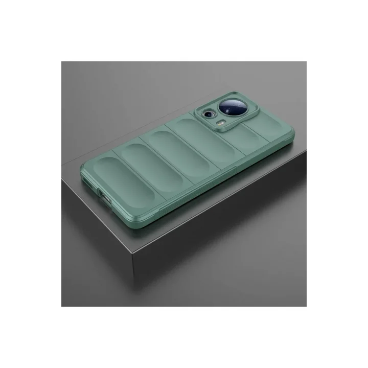 Mey İthalat®   Mi 13 Lite Kılıf Optimum Silikon - Koyu Yeşil