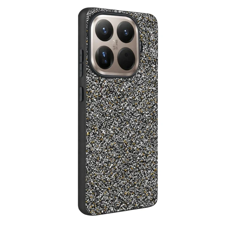 Mey İthalat®  Xiaomi Mi 15T Pro Bright Simli Kapak - Gold