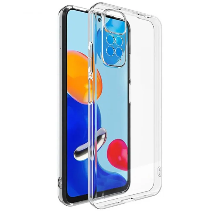 Mey İthalat®   Redmi Note 11S Kılıf Lüx Şeffaf Silikon