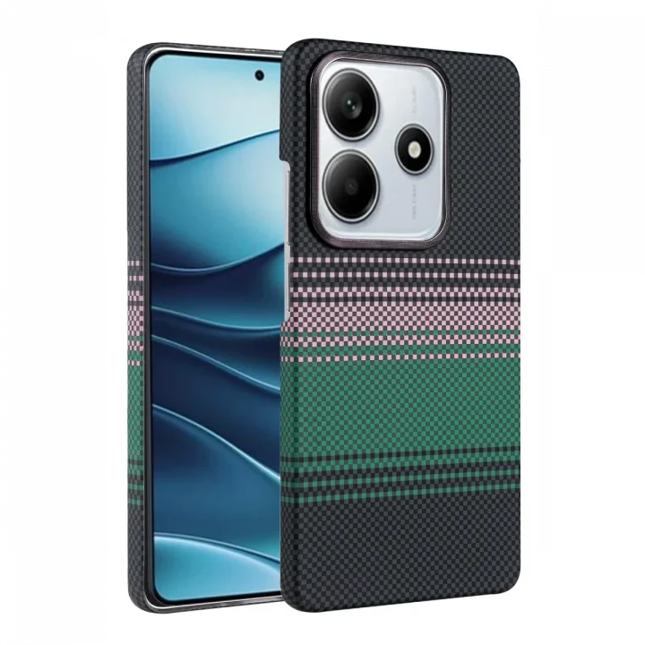 Mey İthalat®  Xiaomi Redmi Note 14 Pro 4G Vega Magsafe Kapak - Yeşil