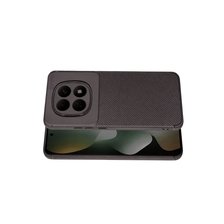 Mey İthalat®  Xiaomi Redmi Note 15 4G Auto Focus Karbon Kapak - Gri