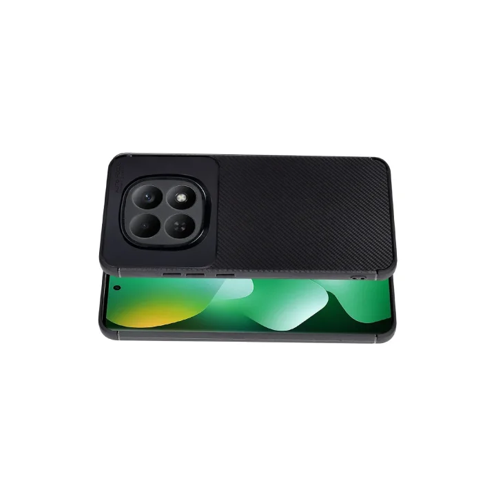 Mey İthalat®  Xiaomi Redmi Note 15 Pro 4G Auto Focus Karbon Kapak - Siyah