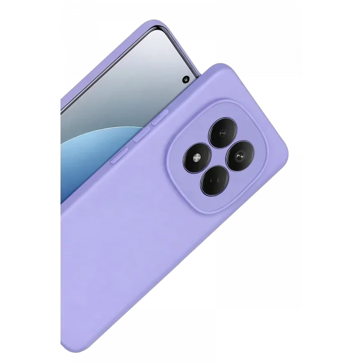 Mey İthalat®   Redmi Note 15 Pro 4G First Silikon - Lila