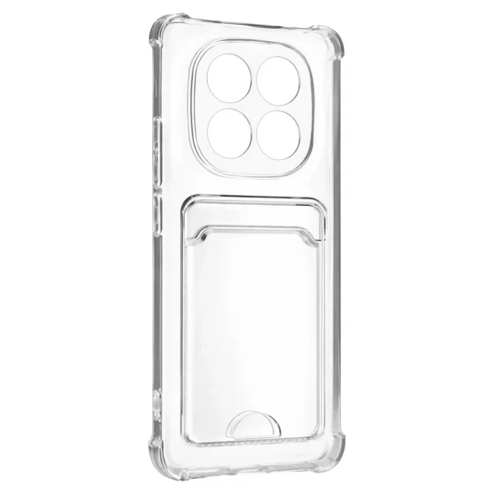 Mey İthalat®  Xiaomi Redmi Note 15 Pro 4G Kart Şeffaf Silikon - Şeffaf