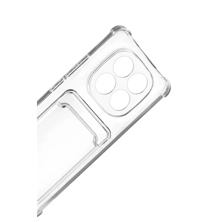 Mey İthalat®  Xiaomi Redmi Note 15 Pro 4G Kart Şeffaf Silikon - Şeffaf