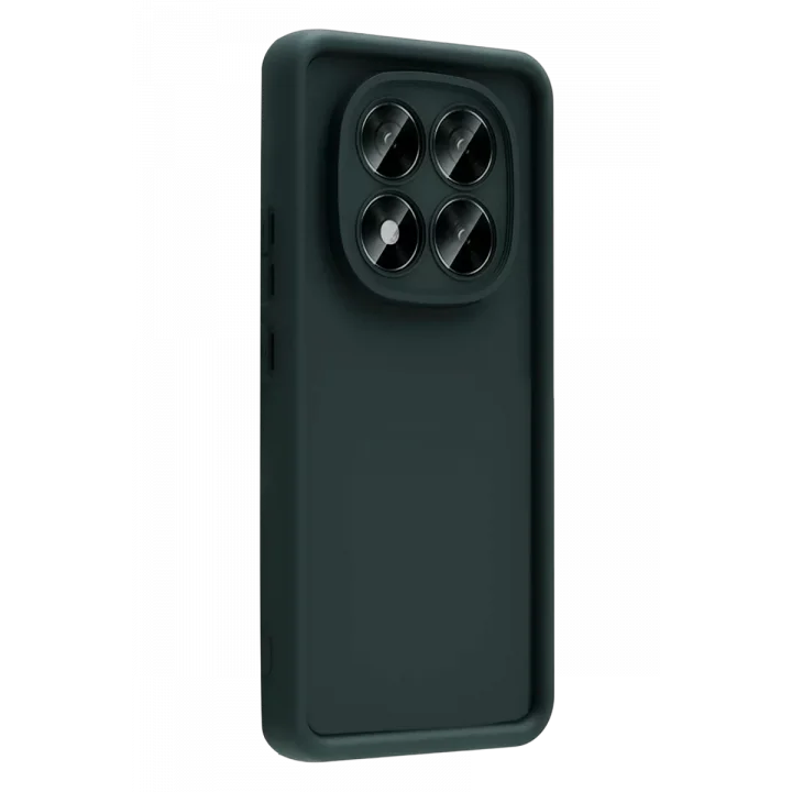 Mey İthalat®  Xiaomi Redmi Note 15 Pro 5G Viera Silikon - Koyu Yeşil