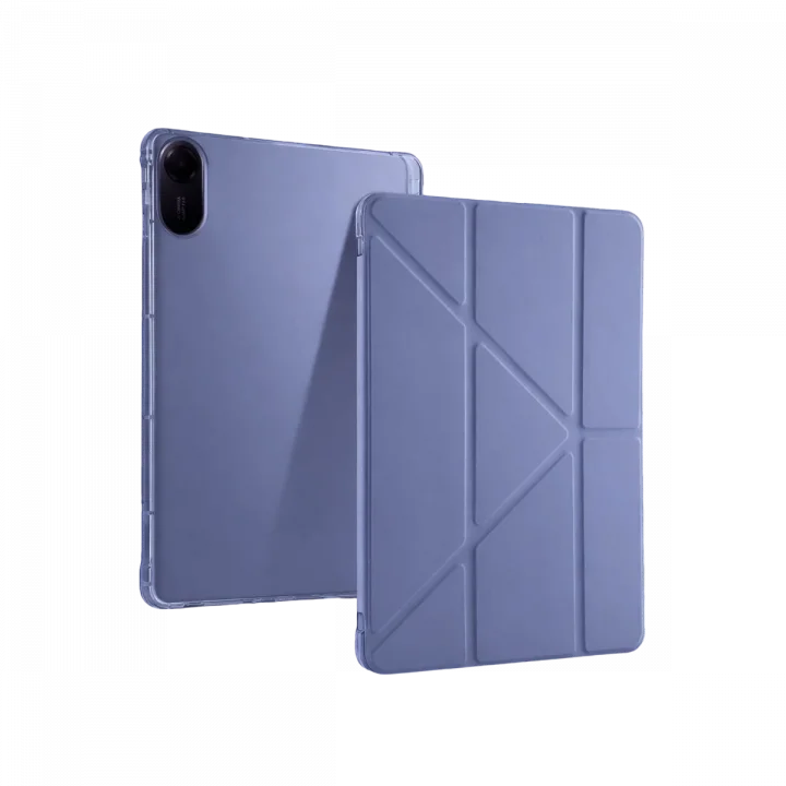 Mey İthalat®  Xiaomi Redmi Pad 2 Kalemlikli Mars Tablet Kılıfı - Lavender