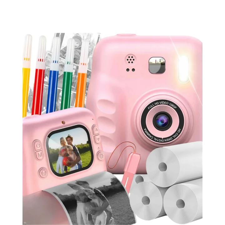 Mey İthalat® Y300H PRİNTER KAMERA PEMBE