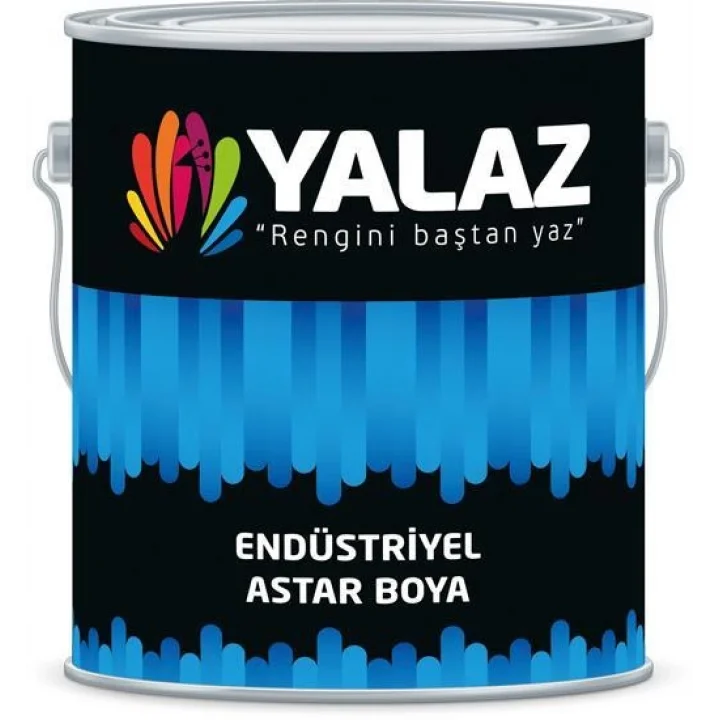Mey İthalat® Yalaz Endüstriyel Astar 2,7 Kg Oksit Kırmızı