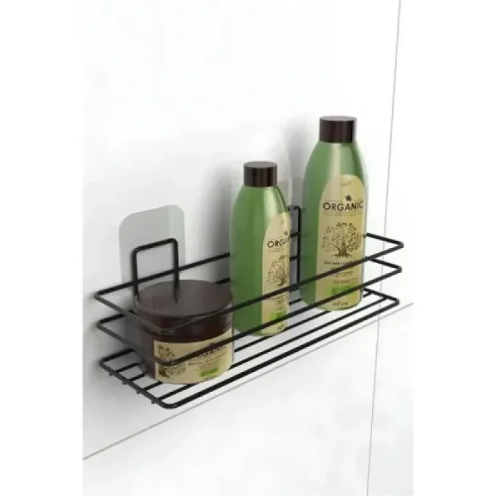 Mey İthalat® Yapışkanlı Duş ve Banyo Rafı