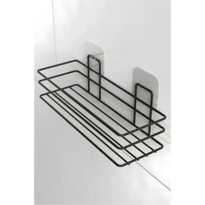 Mey İthalat® Yapışkanlı Duş ve Banyo Rafı