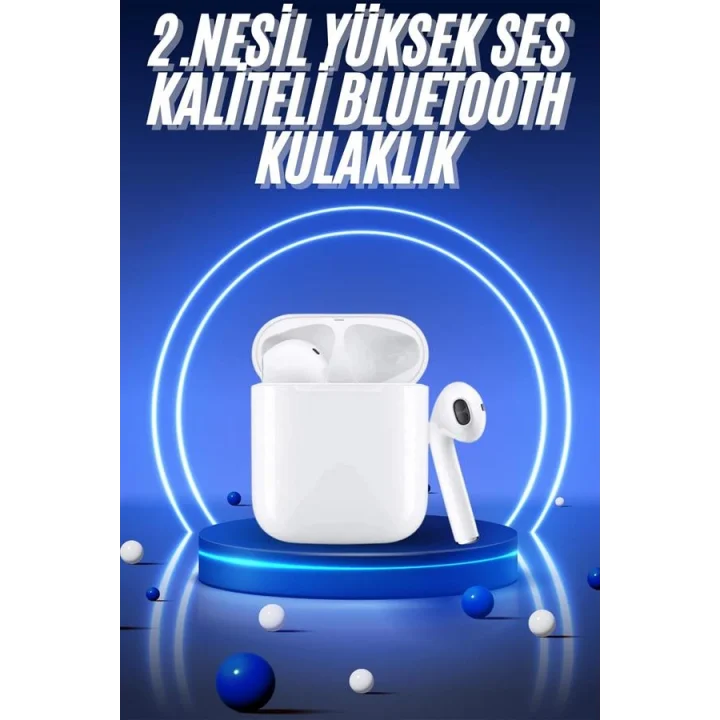 Mey İthalat® Yeni Nesil Dokunmatik Kontrol Çağrı Cevaplayabilen Kablosuz Bluetooth Kulaklık