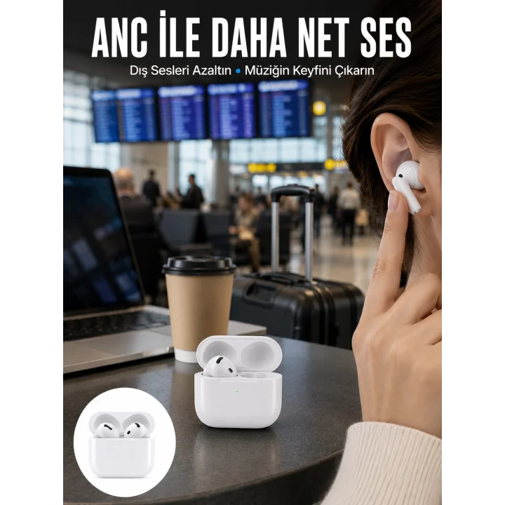 Mey İthalat® Yeni Nesil Ucuz Kaliteli Kablosuz TWS Bluetooth Kulaklık Yeni Nesil