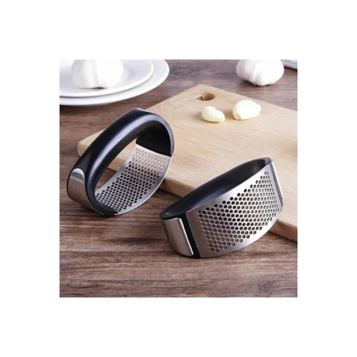 Mey İthalat® Yeni Sarımsak Ezici Paslanmaz Çelik Garlic Press