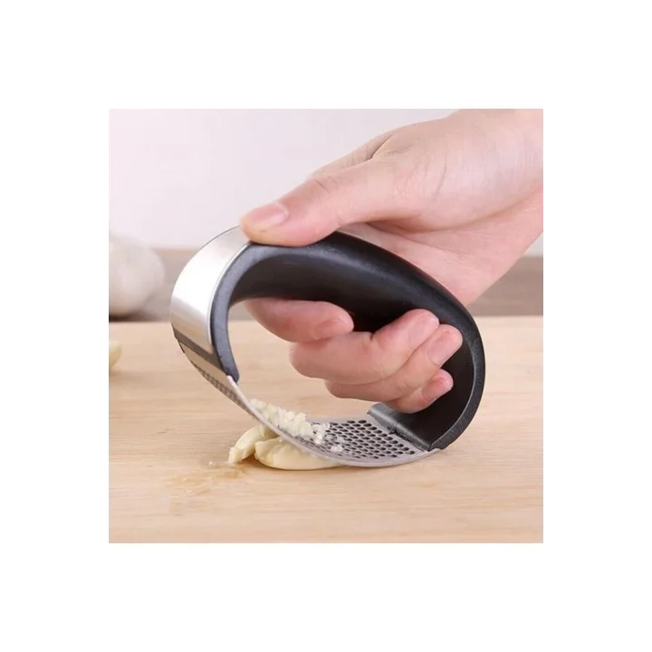 Mey İthalat® Yeni Sarımsak Ezici Paslanmaz Çelik Garlic Press