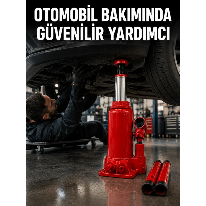 Mey İthalat® Yüksek Taşıma Kapasiteli Hidrolik Araç Kaldırma Krikosu
