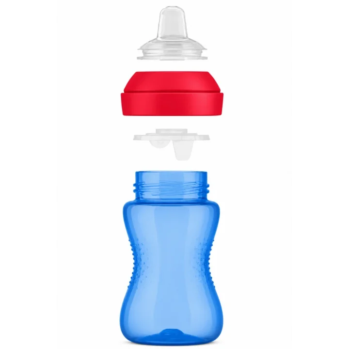 Mey İthalat® Yumuşak Uçlu Bardak 300 ml Mavi