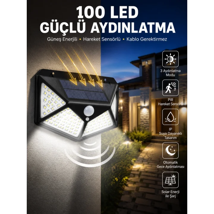 Mey İthalat® YX-100 LED IŞIK