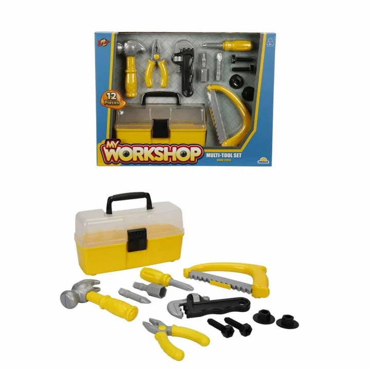 Mey İthalat® Zapp Toys My Workshop Çantalı Tamir Seti 12 Parça