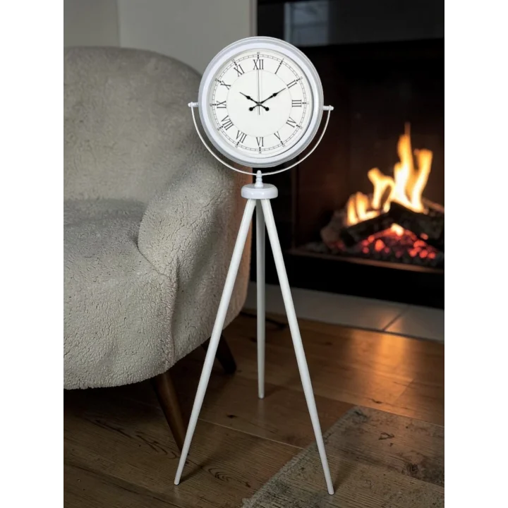 Mey İthalat® Zarif Roma Rakamlı Tripod Ayaklı Saat