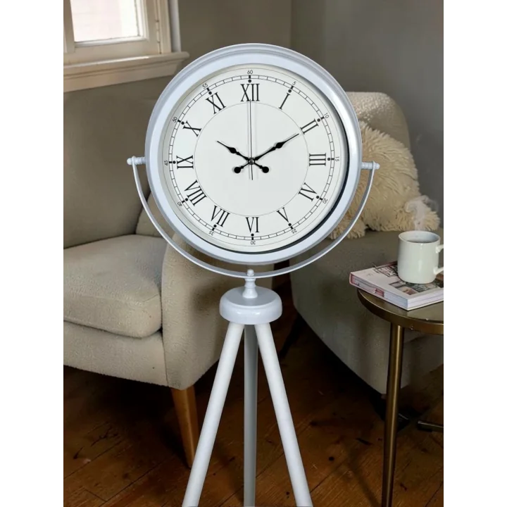 Mey İthalat® Zarif Roma Rakamlı Tripod Ayaklı Saat