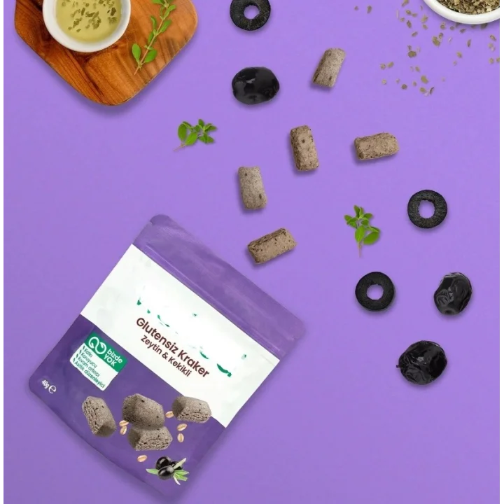 Mey İthalat® Zeytinli Kekikli Kraker 40 Gr
