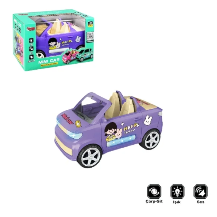 Mey İthalat® ZR169-2 KUT.ÇARP DÖN RENKLİ ARABA -VRD