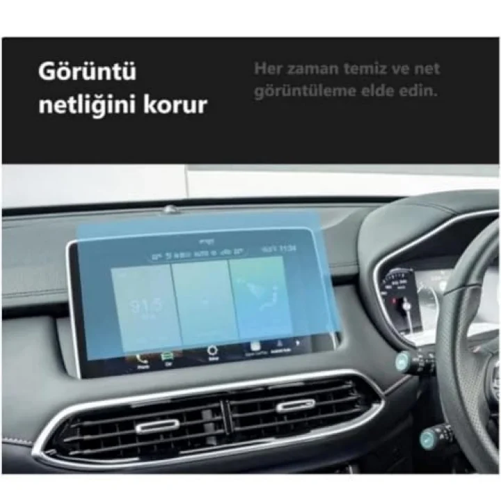 Mg Hs Multimedya Navigasyon 10.1 İnç İle Uyumlu Ekran Koruyucu Nano