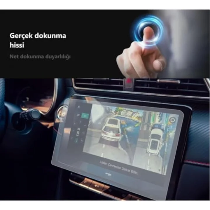 Mg Zs 10.1 İnç İle Uyumlu Multimedya Mat Ekran Koruyucu Şeffaf