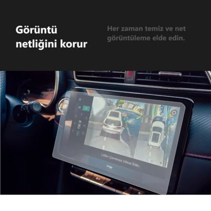 Mg Zs 10.1 İnç İle Uyumlu Multimedya Mat Ekran Koruyucu Şeffaf